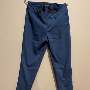 Liverpool Navy cropped dress pants